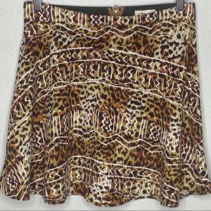 Silence + noise urban outfitters leopard skirt